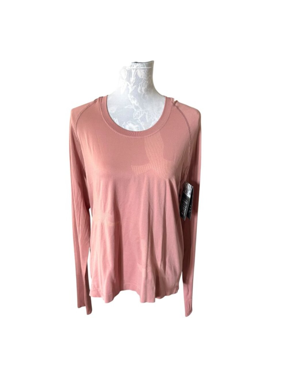 Oiselle Altitude PINK Base Layer Long Sleeve Womens Size Xlarge NWT
